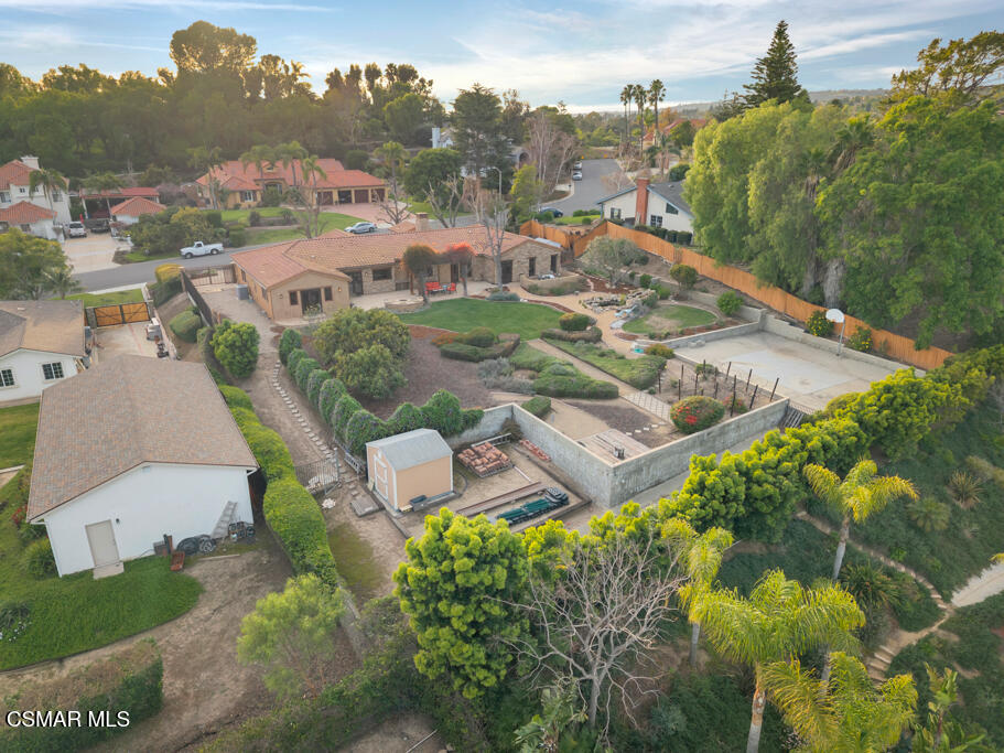1660 San Rafael Way Camarillo, CA 93012 - Photo 61 of 63 an aerial view of residential houses with outdoor space