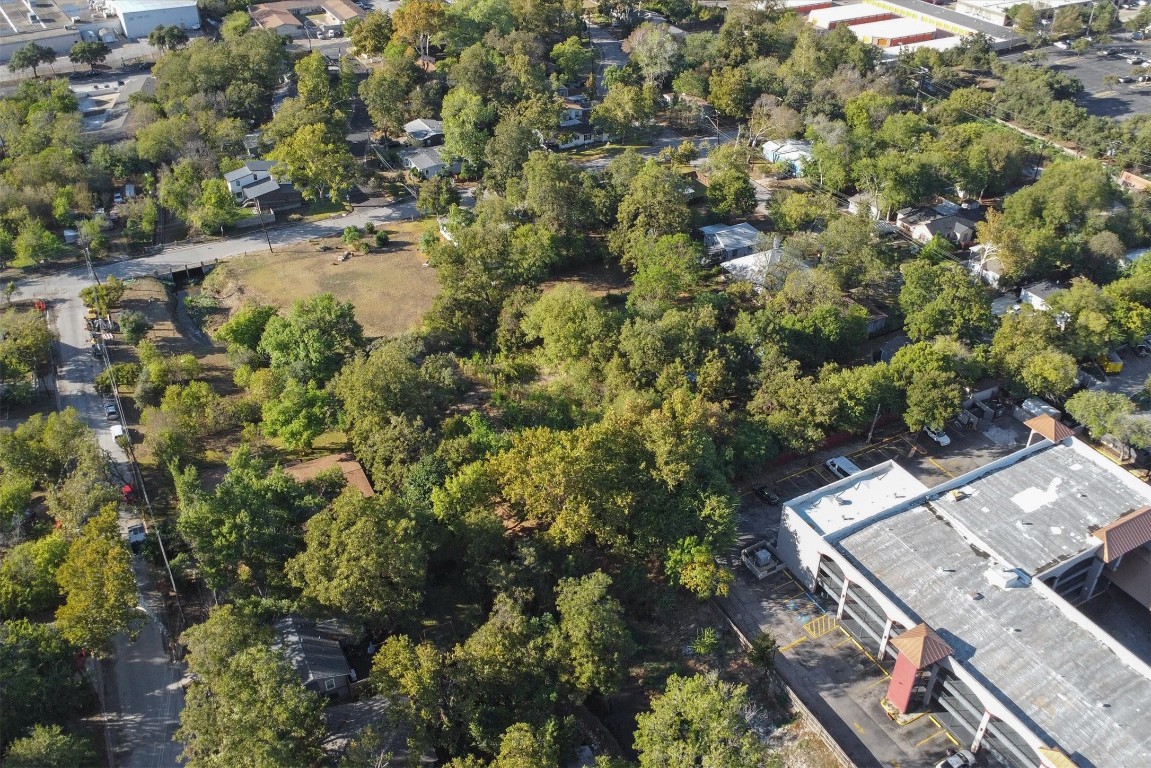 935 East 56th Street, Unit 2 & 3 Austin, TX 78751 - Photo 18 of 19 an aerial view of residential house with outdoor space and trees all around