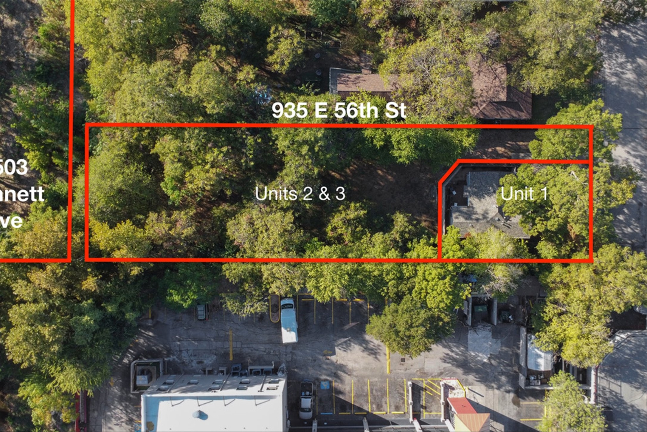 935 East 56th Street, Unit 2 & 3 Austin, TX 78751 - Photo 2 of 22 an outdoor view