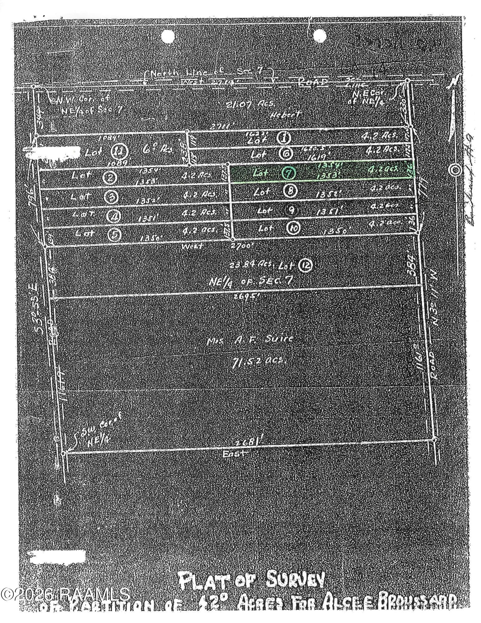 0 Bourque Road Gueydan, LA 70542 - Photo 4 of 4 PLAT