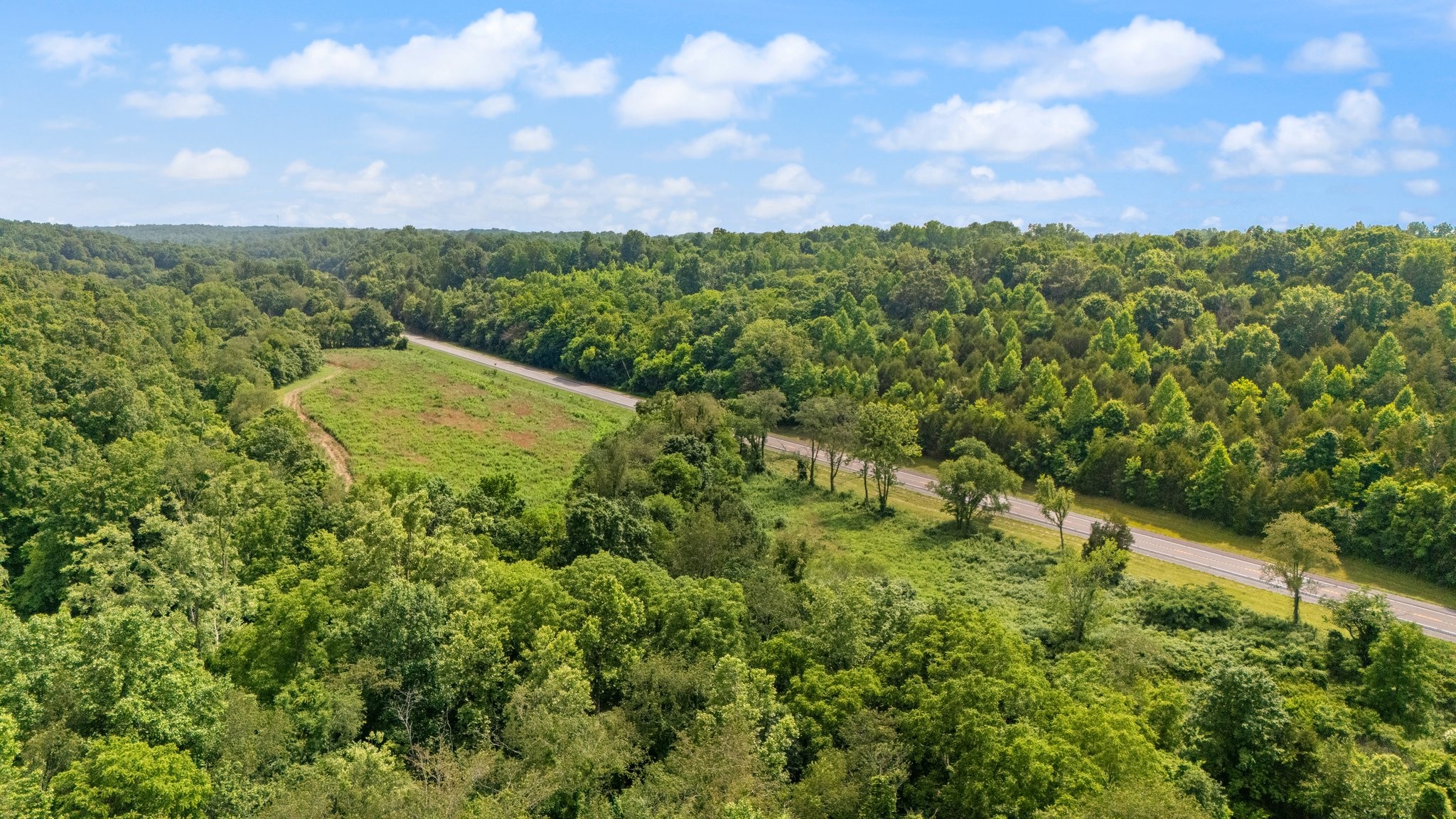 42 Oneal Road Adolphus, KY 42120 - Photo 14 of 28 a view of a city with lush green forest