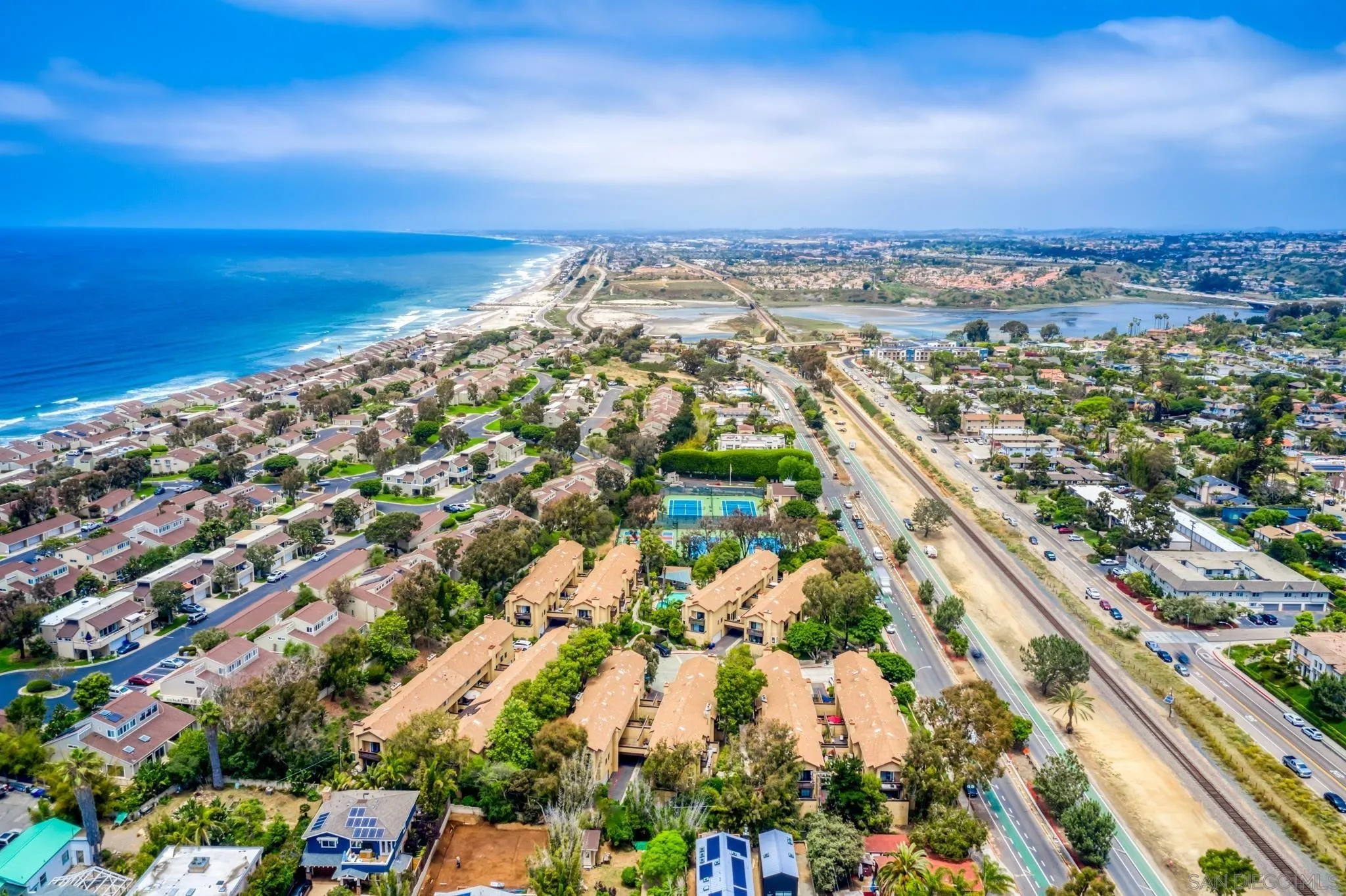1680 North Coast Highway 101, Unit 30 Encinitas, CA 92024 - Photo 37 of 41 an aerial view of a city