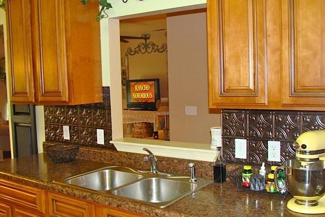 749 Davidson Road DeFuniak Springs, FL 32433 - Photo 20 of 46 Tin Backsplash in Kitchen