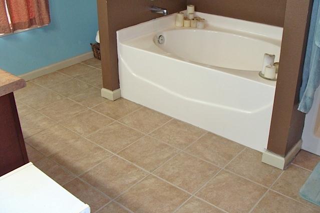749 Davidson Road DeFuniak Springs, FL 32433 - Photo 33 of 46 Tile Floors in Master Bath