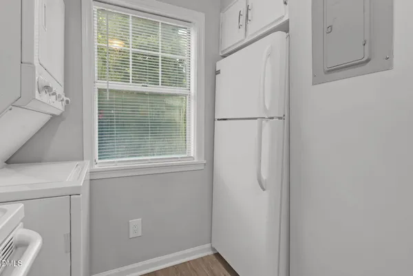 a view of hallway with window