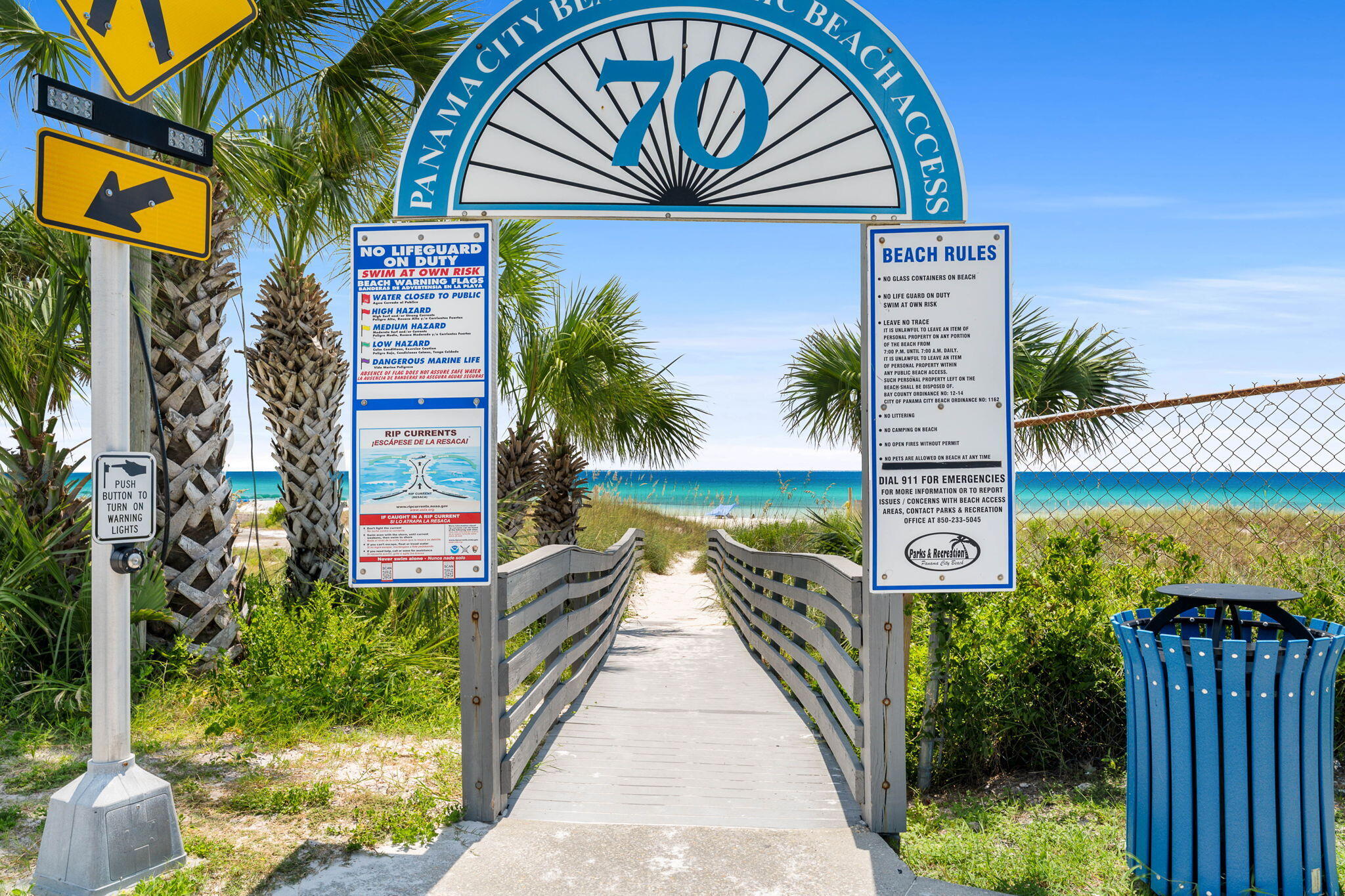 17614 Front Beach Road, Unit D13 Panama City Beach, FL 32413 - Photo 8 of 46 a view of a pathway with a garden