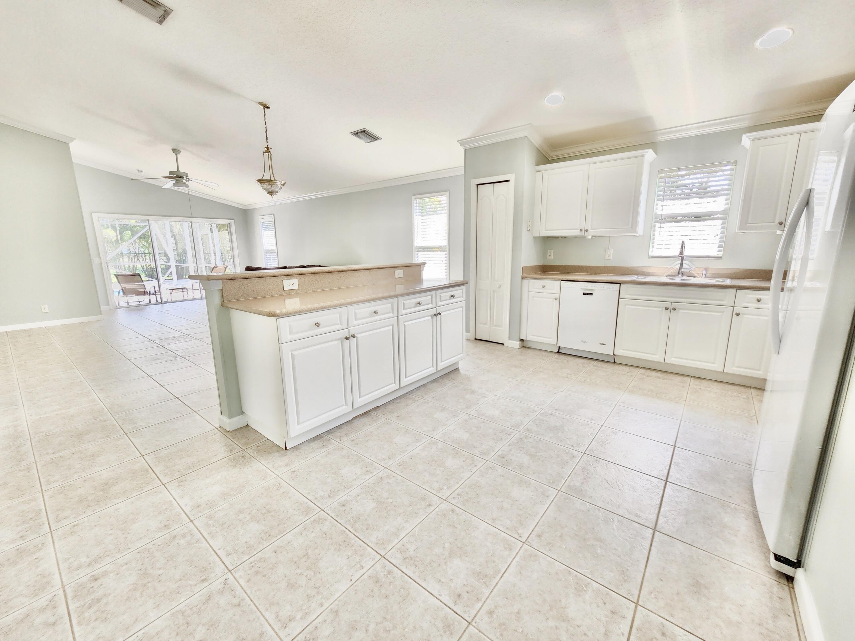 2464 Southwest Omega Way Stuart, FL 34997 - Photo 68 of 70 Unfurnished view of Kitchen