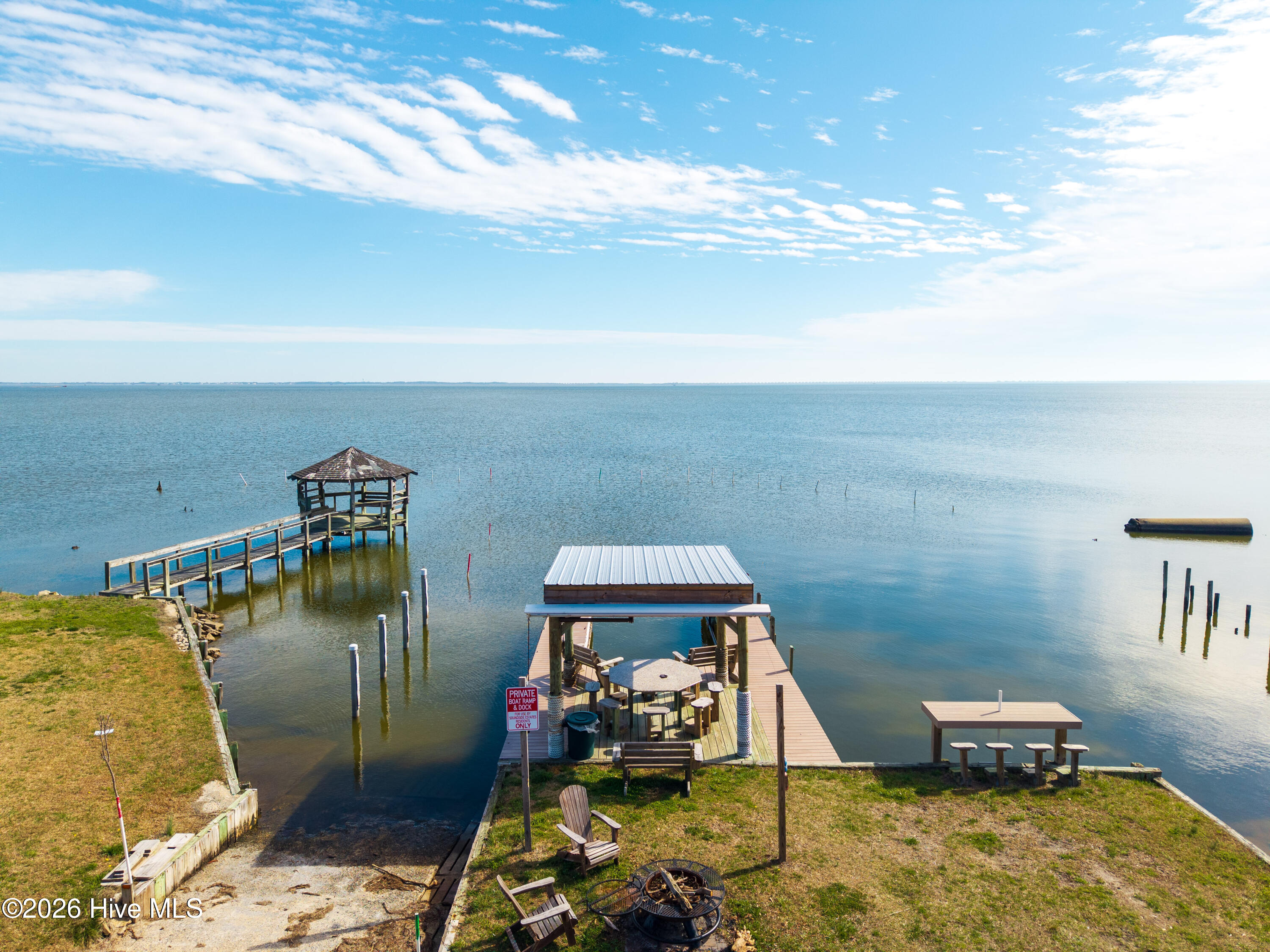 101 Daybreak Court Grandy, NC 27939 - Photo 35 of 39 community boat ramp and pavillon