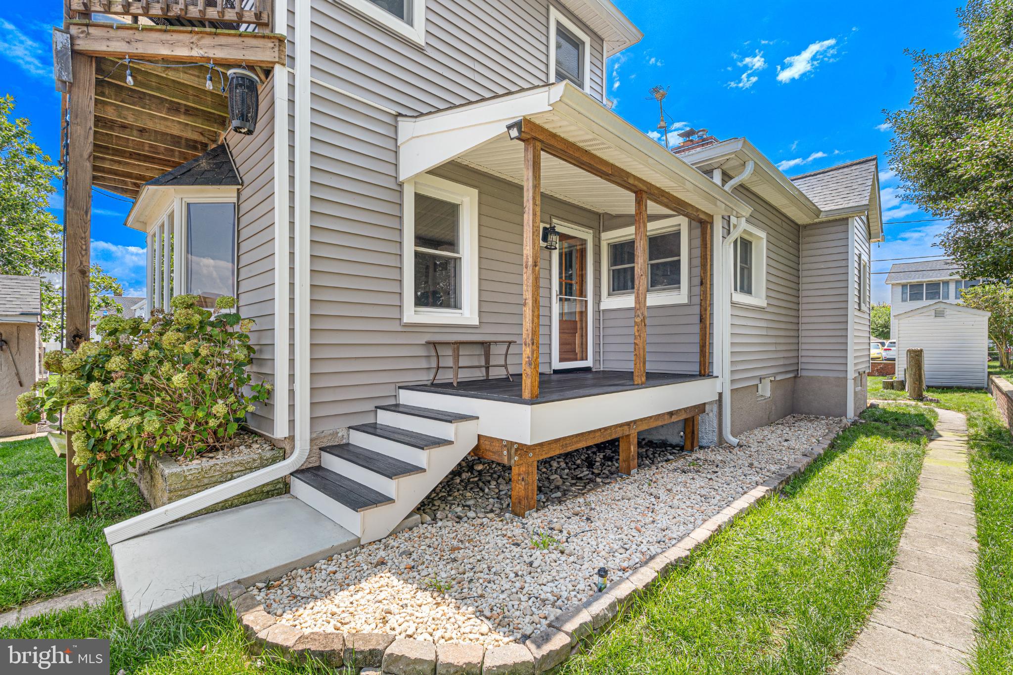 7118 River Drive Road Sparrows Point, MD 21219 - Photo 26 of 52 Charming entryway with inviting porch.