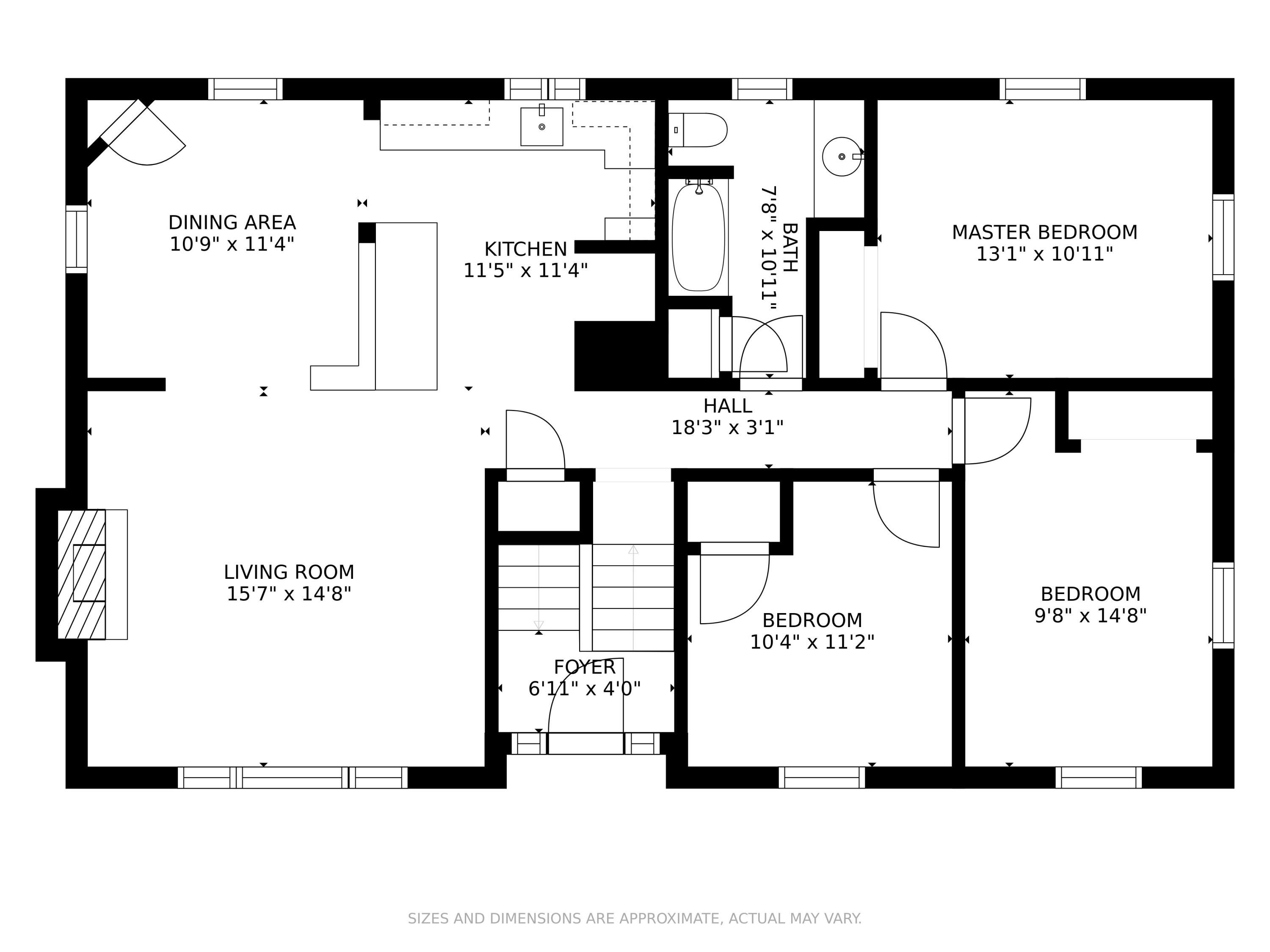 24 Columbus Road Cape Elizabeth, ME 04107 - Photo 54 of 54 3-24Columbus Rd-single-floor-dim_1