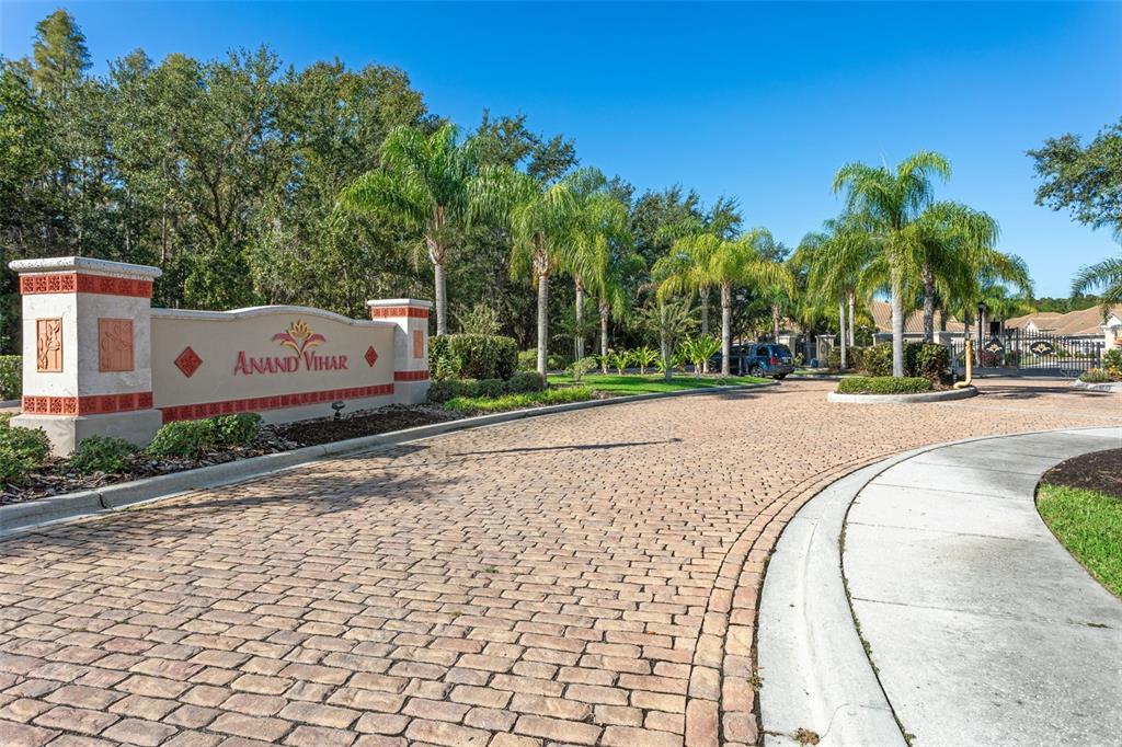 1231 Godavari Way, Unit 101 Wesley Chapel, FL 33543 - Photo 34 of 36 a view of a backyard