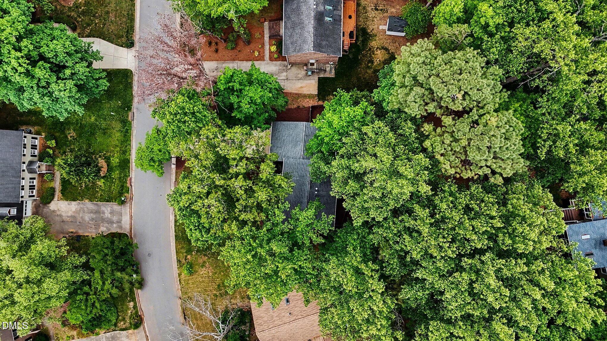 103 Leckford Way Cary, NC 27513 - Photo 43 of 49 an aerial view of a house with a yard and garden