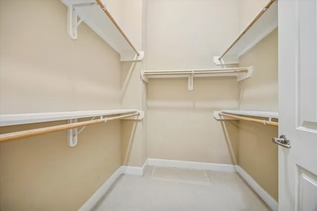 a view of walk in closet