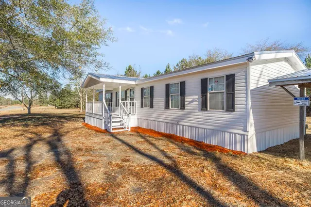 a view of a house with a window