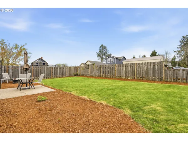 a view of outdoor space and yard