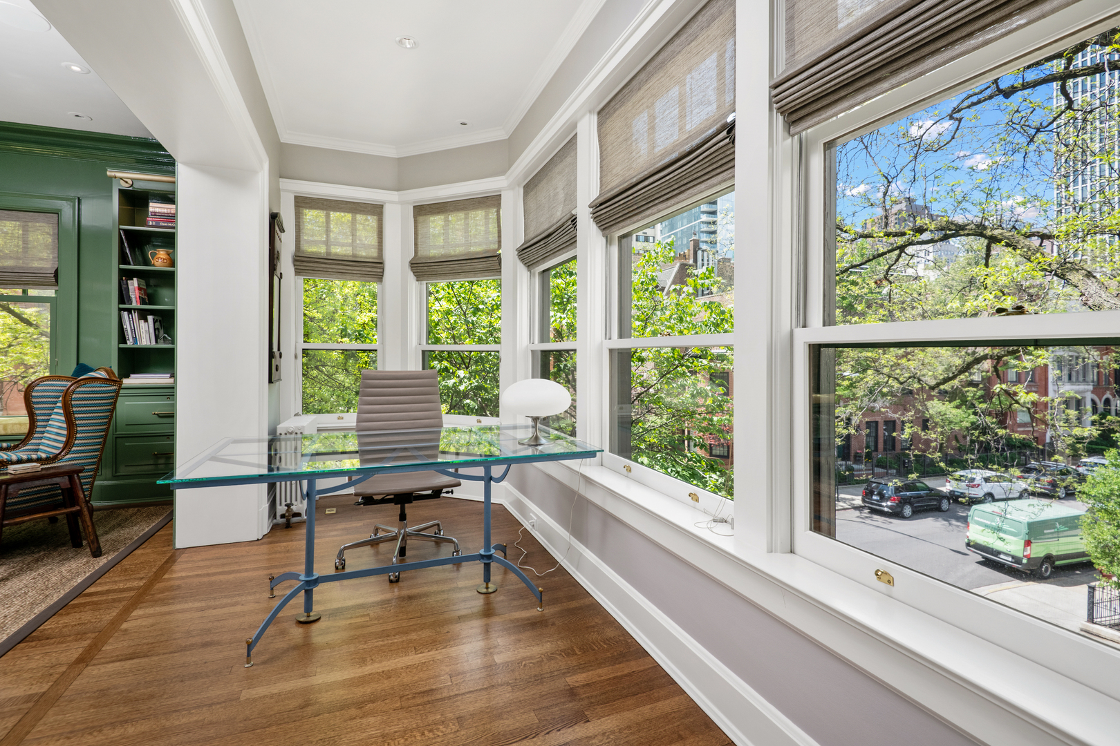1235 North Astor Street, Unit 2S Chicago, IL 60610 - Photo 16 of 21 a house view with a seating space and a couch