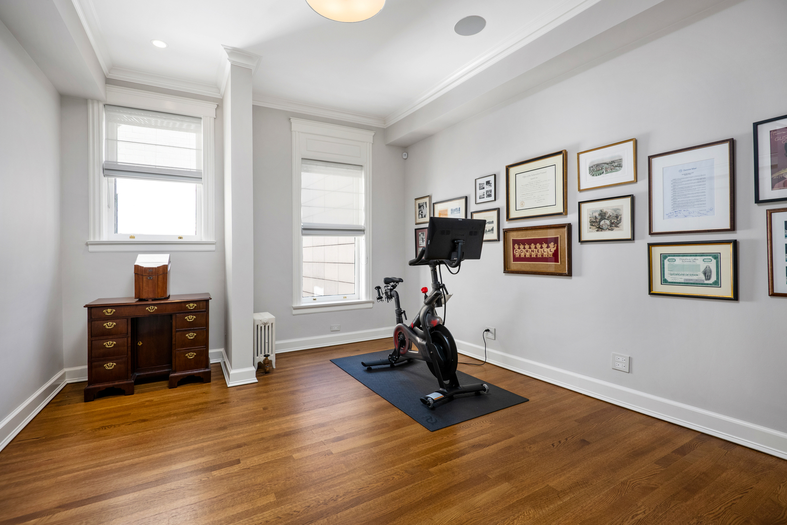 1235 North Astor Street, Unit 2S Chicago, IL 60610 - Photo 20 of 21 a view of a room with gym equipment