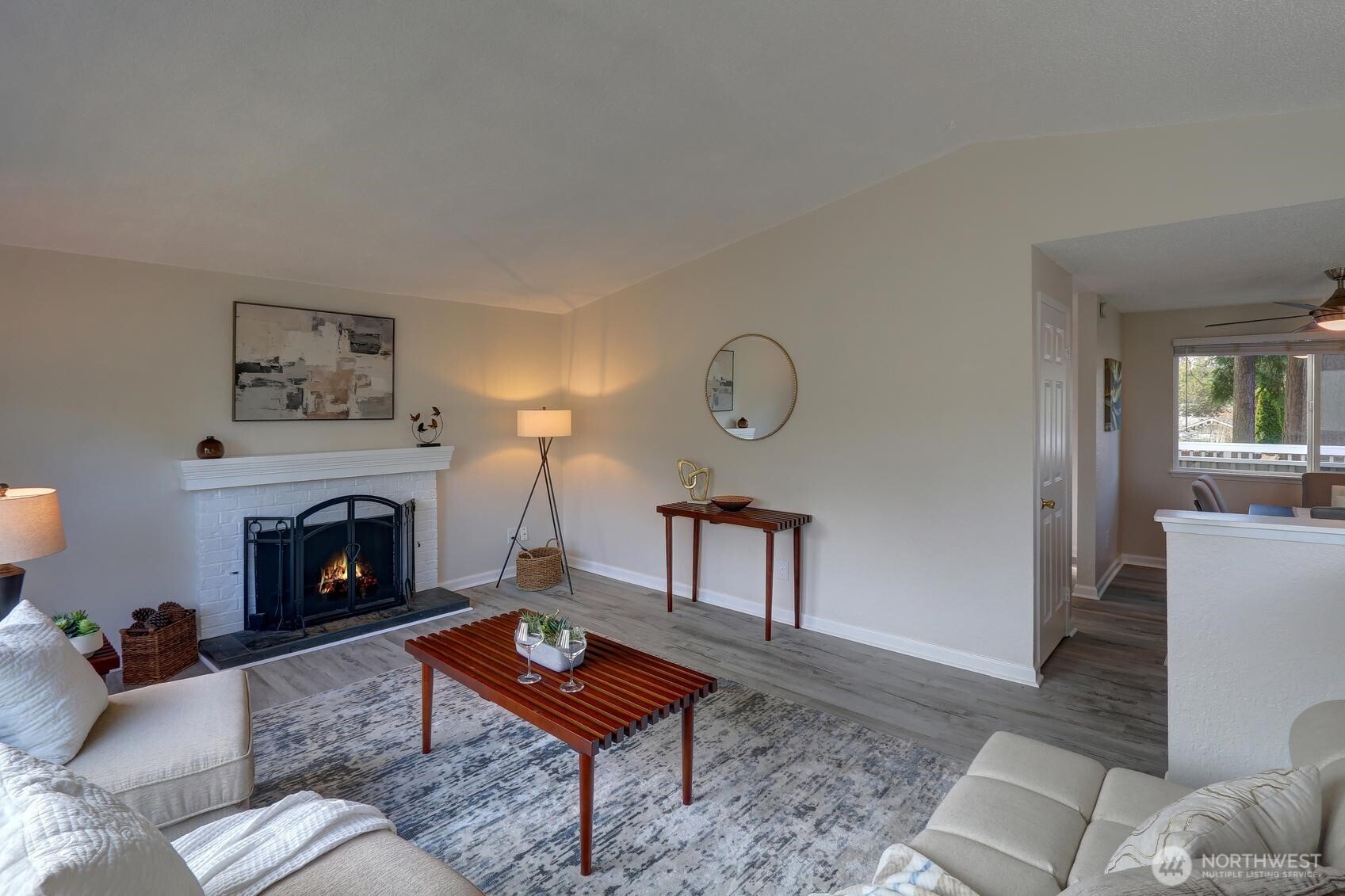 2507 173rd Place Southeast Bothell, WA 98012 - Photo 4 of 30 a living room with furniture and a fireplace