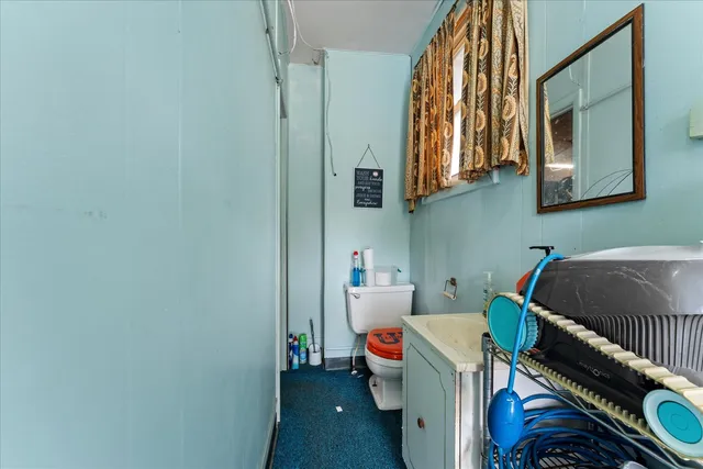 a utility room with a washer and dryer