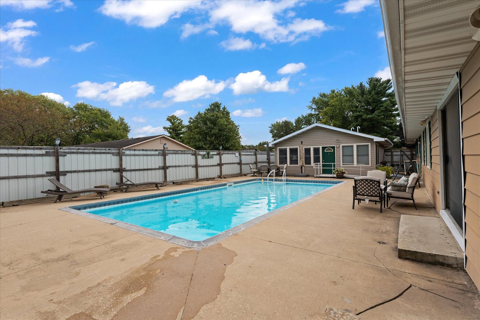 102 North Condit Street Tolono, IL 61880 - Photo 31 of 35 a view of house with outdoor space and sitting area
