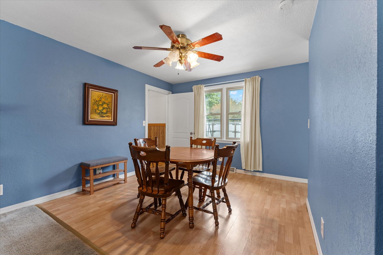 102 North Condit Street Tolono, IL 61880 - Photo 9 of 35 a view of a dining room with furniture and window