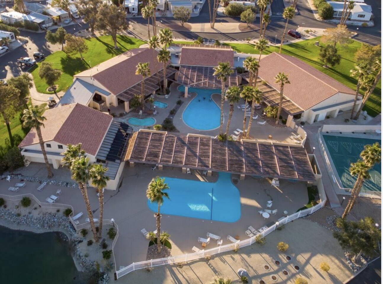 74711 Dillon Road Desert Hot Springs, CA 92241 - Photo 40 of 41 an aerial view of a house