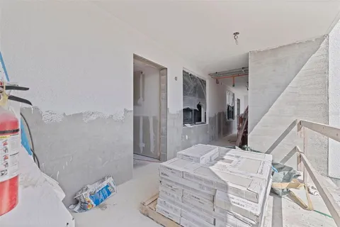 a view of a living room area