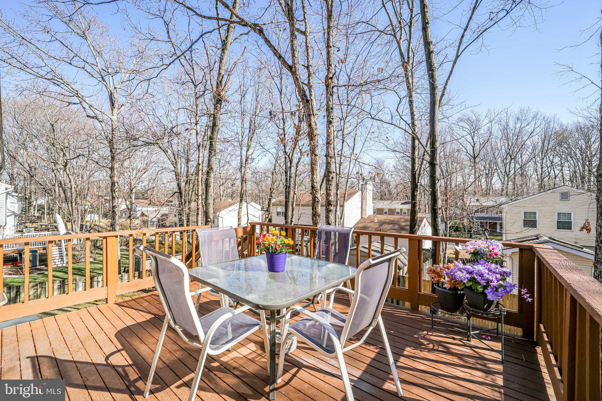 10177 Marshall Pond Road Burke, VA 22015 - Photo 48 of 66 Spacious deck off dining room