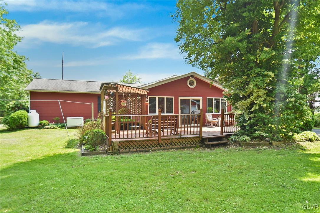 3015 Mountain Road Slatington, PA 18080 - Photo 27 of 32 a front view of a house with garden
