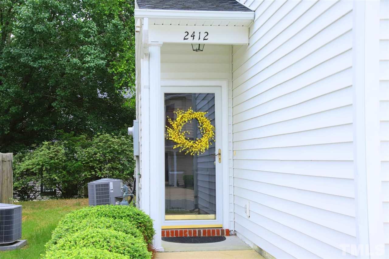 2412 Pumpkin Ridge Way Raleigh, NC 27604 - Photo 2 of 30 Front door with storm door