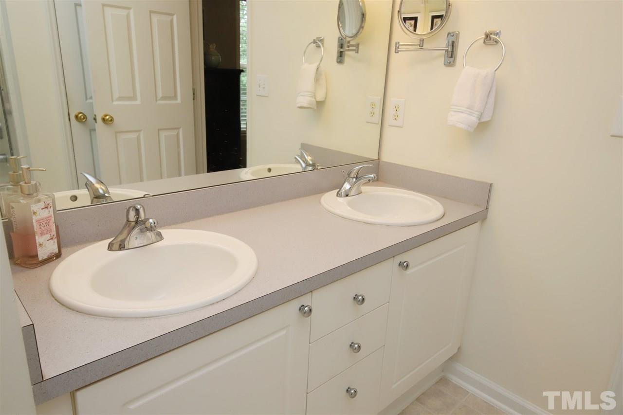 2412 Pumpkin Ridge Way Raleigh, NC 27604 - Photo 21 of 30 Master bathroom large vanity