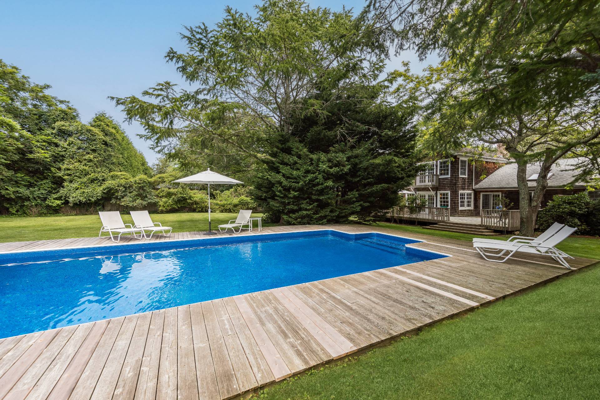 24 Audubon Avenue Bridgehampton, NY 11932 - Photo 3 of 13 a view of outdoor space yard and swimming pool