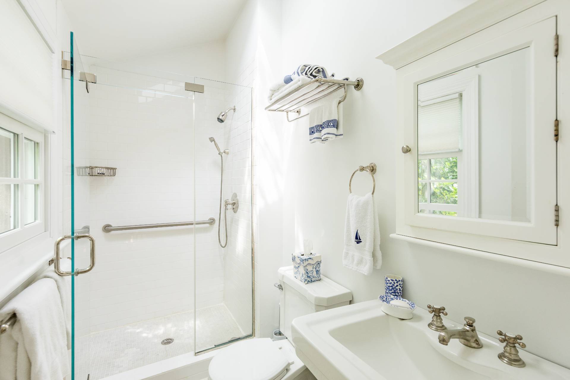 24 Audubon Avenue Bridgehampton, NY 11932 - Photo 10 of 13 a bathroom with a sink toilet and shower