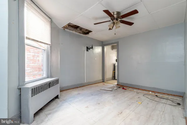 a view of room with window