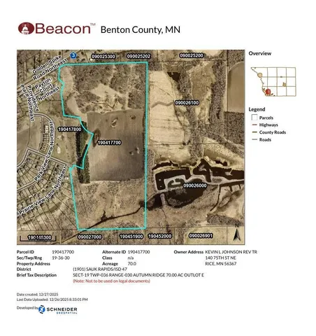 $999,900 | Tbd Golden Spike Road Northeast, Sauk Rapids, MN 56379