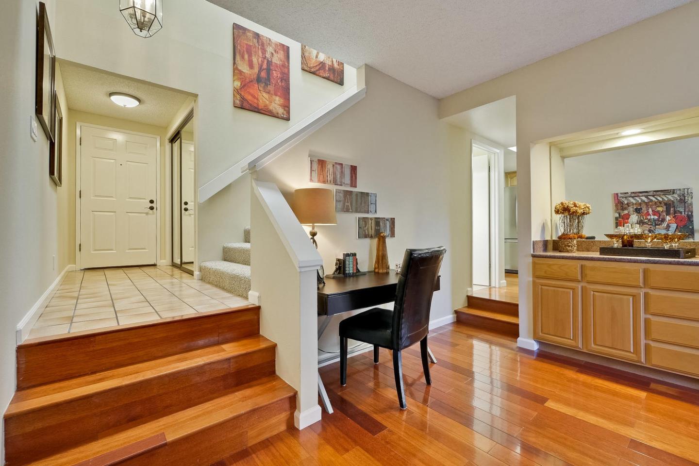 96 Redding Road Campbell, CA 95008 - Photo 31 of 52 a very nice looking room with wooden floor and furniture