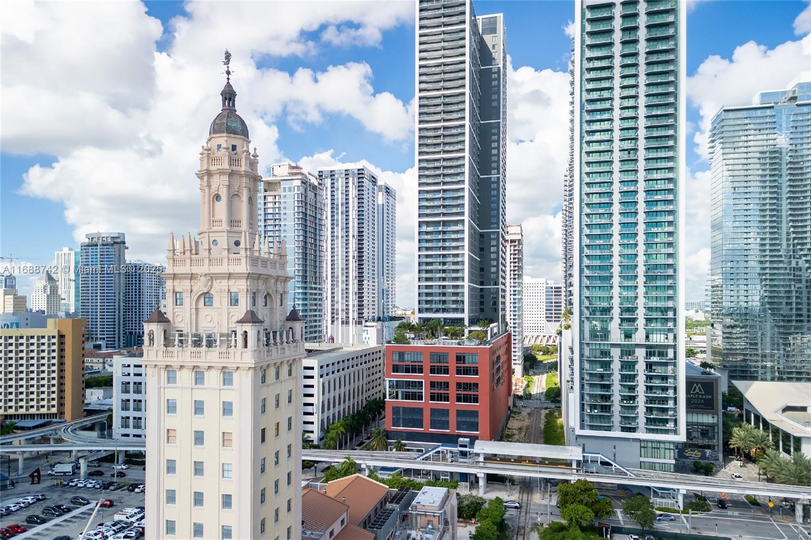 159 Northeast 6th Street, Unit 3013 Miami, FL 33132 - Photo 53 of 53 a city view with tall buildings