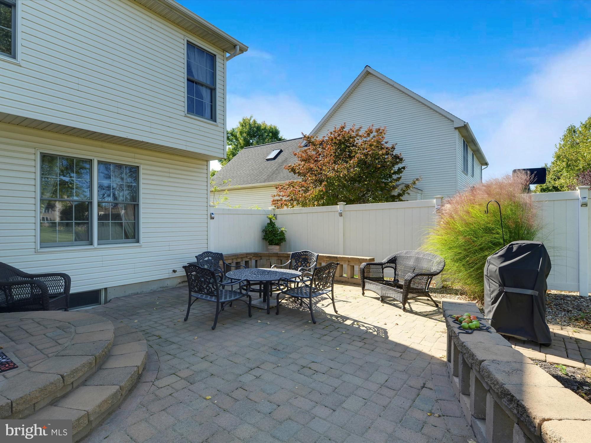 467 Old Farm Road Palmyra, PA 17078 - Photo 24 of 27 Paver Patio with Seating