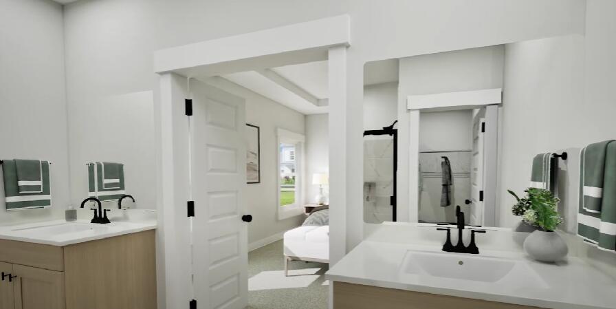 175 Sweetclover Street Freeport, FL 32439 - Photo 6 of 20 a bathroom with a sink double vanity