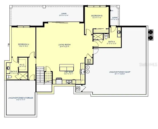 a picture of a bench in front of a building