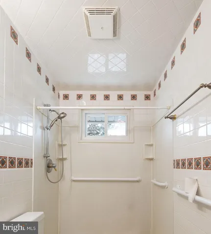 a view of bathroom with shower