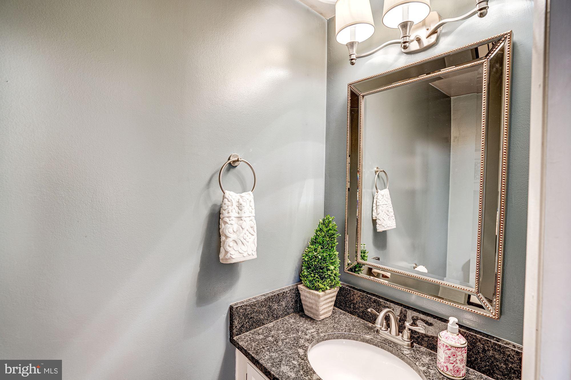 1614 Oak Spring Way Reston, VA 20190 - Photo 31 of 85 Half Bathroom on Main Level of Home!