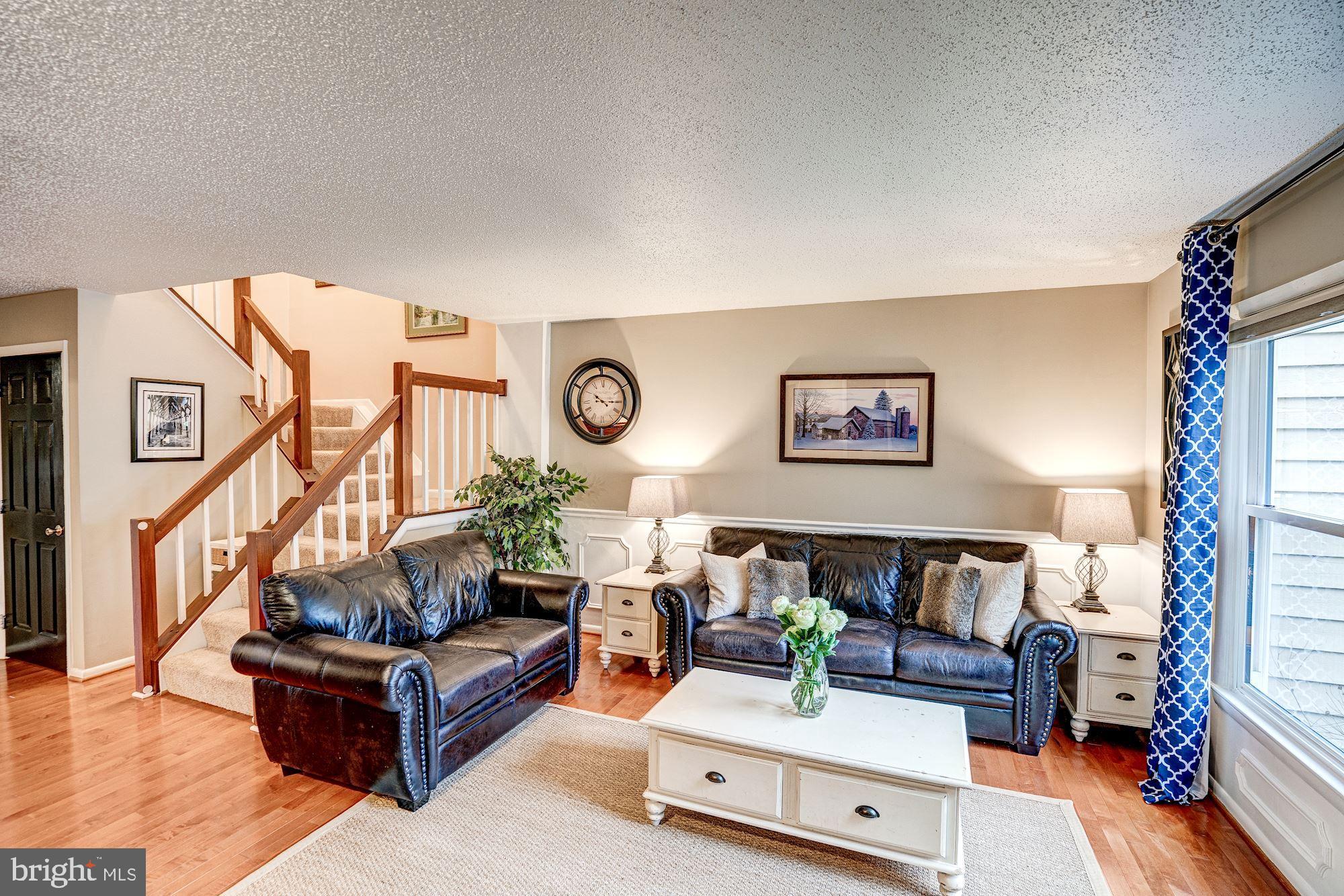 1614 Oak Spring Way Reston, VA 20190 - Photo 6 of 85 Living Room - Hardwood Floors!