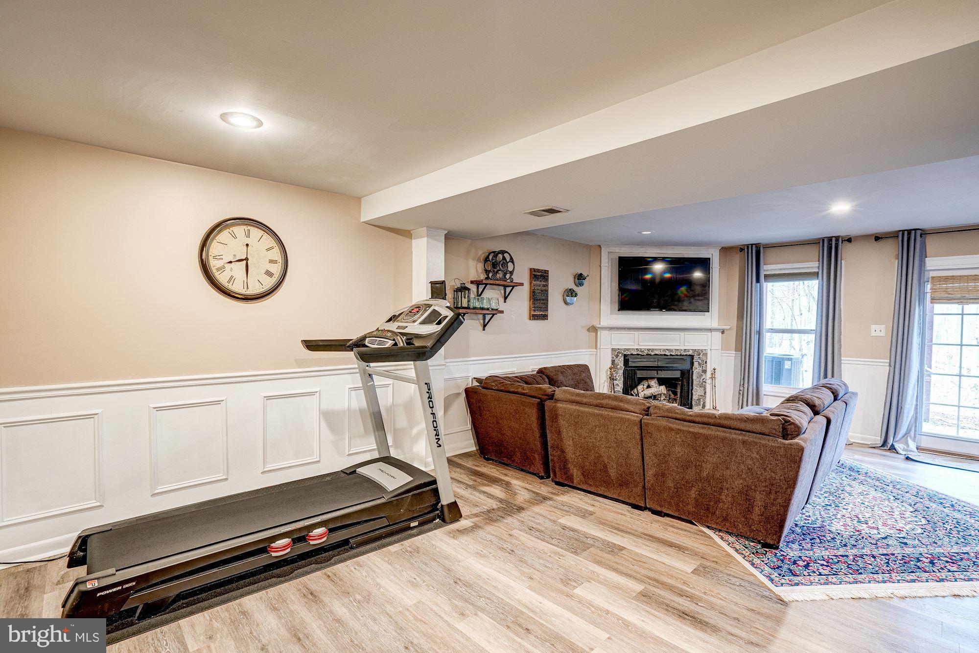 1614 Oak Spring Way Reston, VA 20190 - Photo 61 of 85 Family Rm w/ New French Doors - Walk-Out Basement