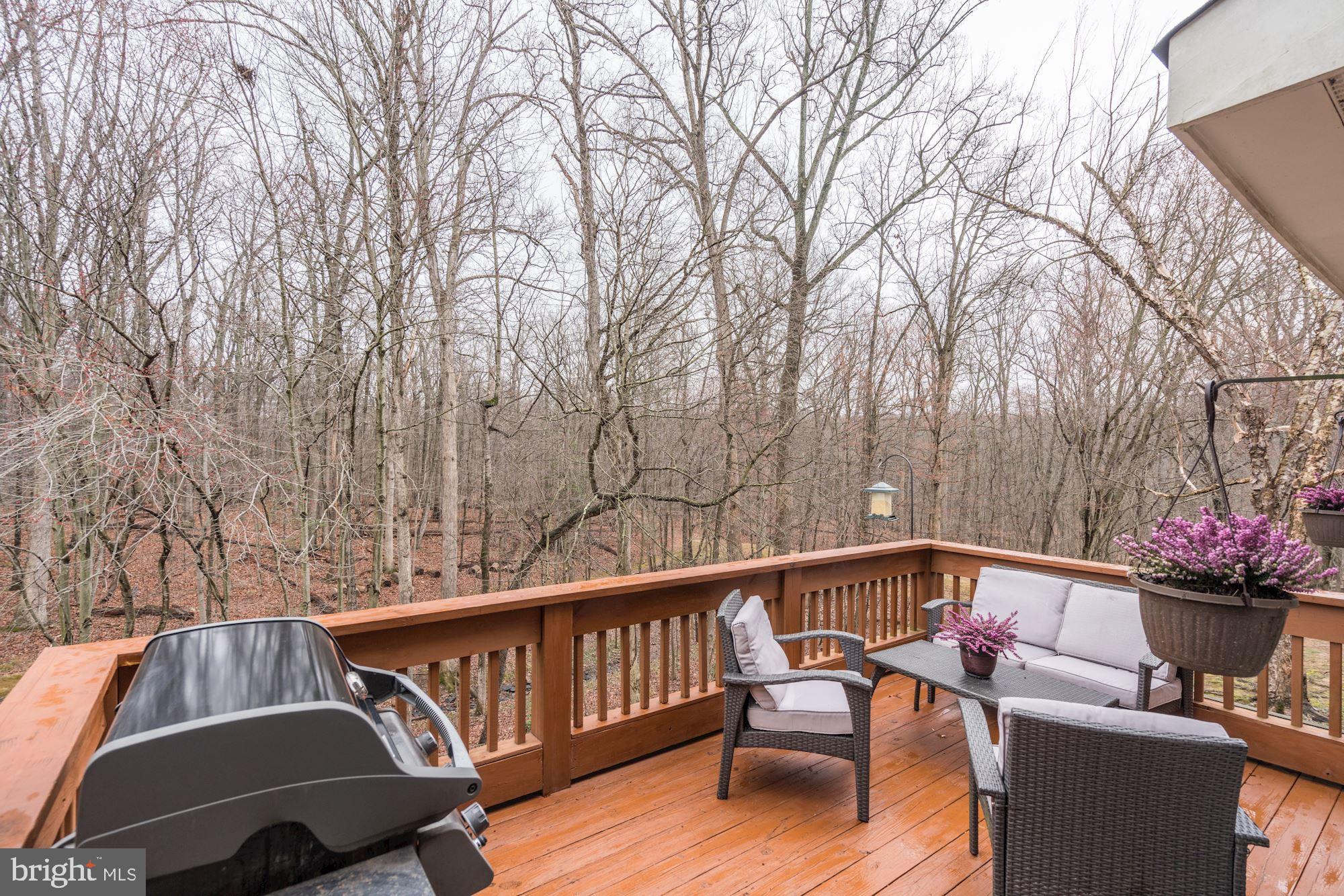 1614 Oak Spring Way Reston, VA 20190 - Photo 69 of 85 Deck - Located Off Kitchen on Main Level of Home!
