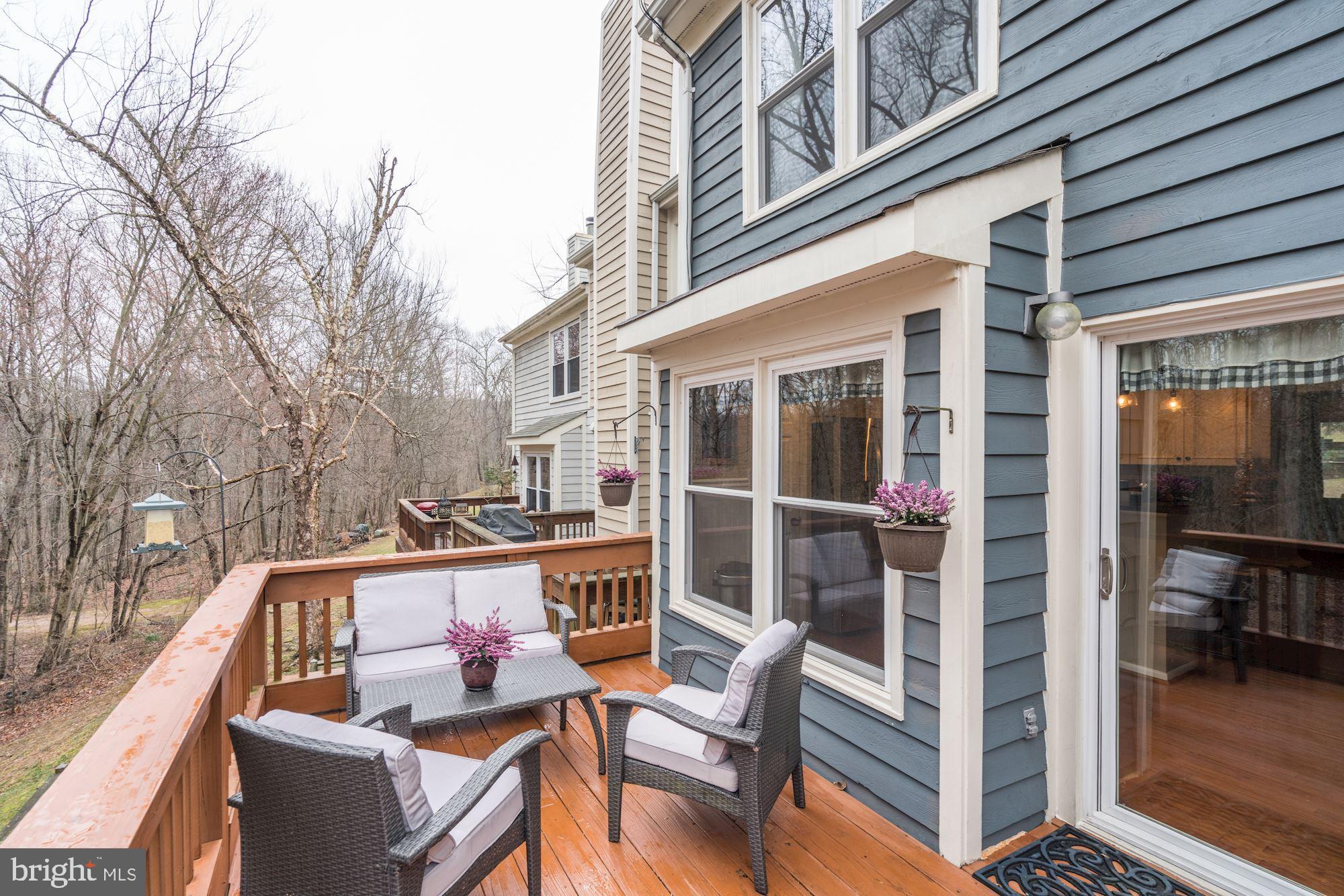 1614 Oak Spring Way Reston, VA 20190 - Photo 70 of 85 Beautiful Deck - Recently Freshly Stained!
