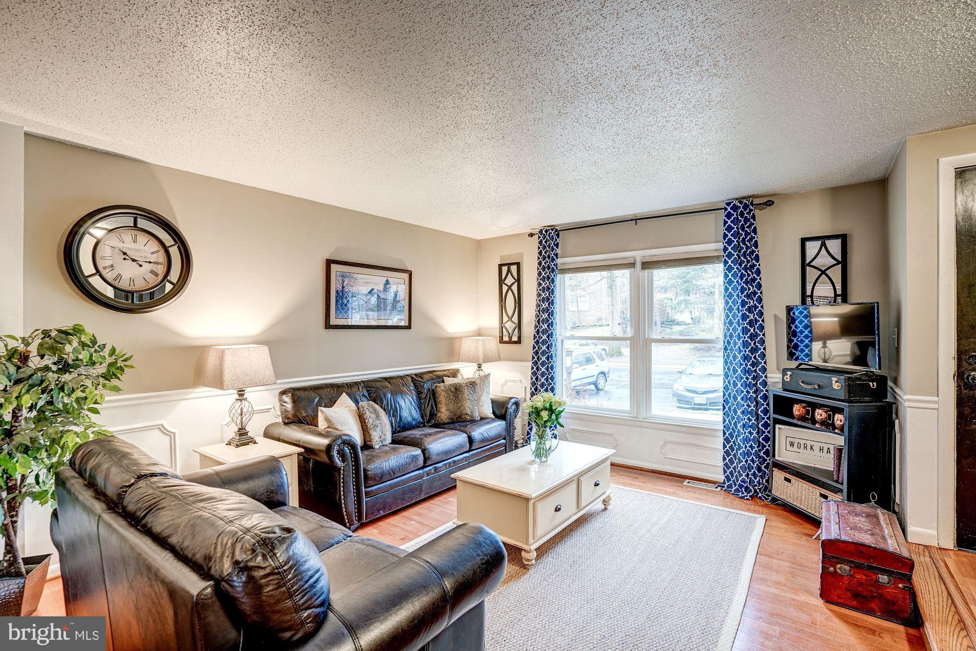 1614 Oak Spring Way Reston, VA 20190 - Photo 8 of 85 Living Room - Open, Spacious, Light, & Airy!