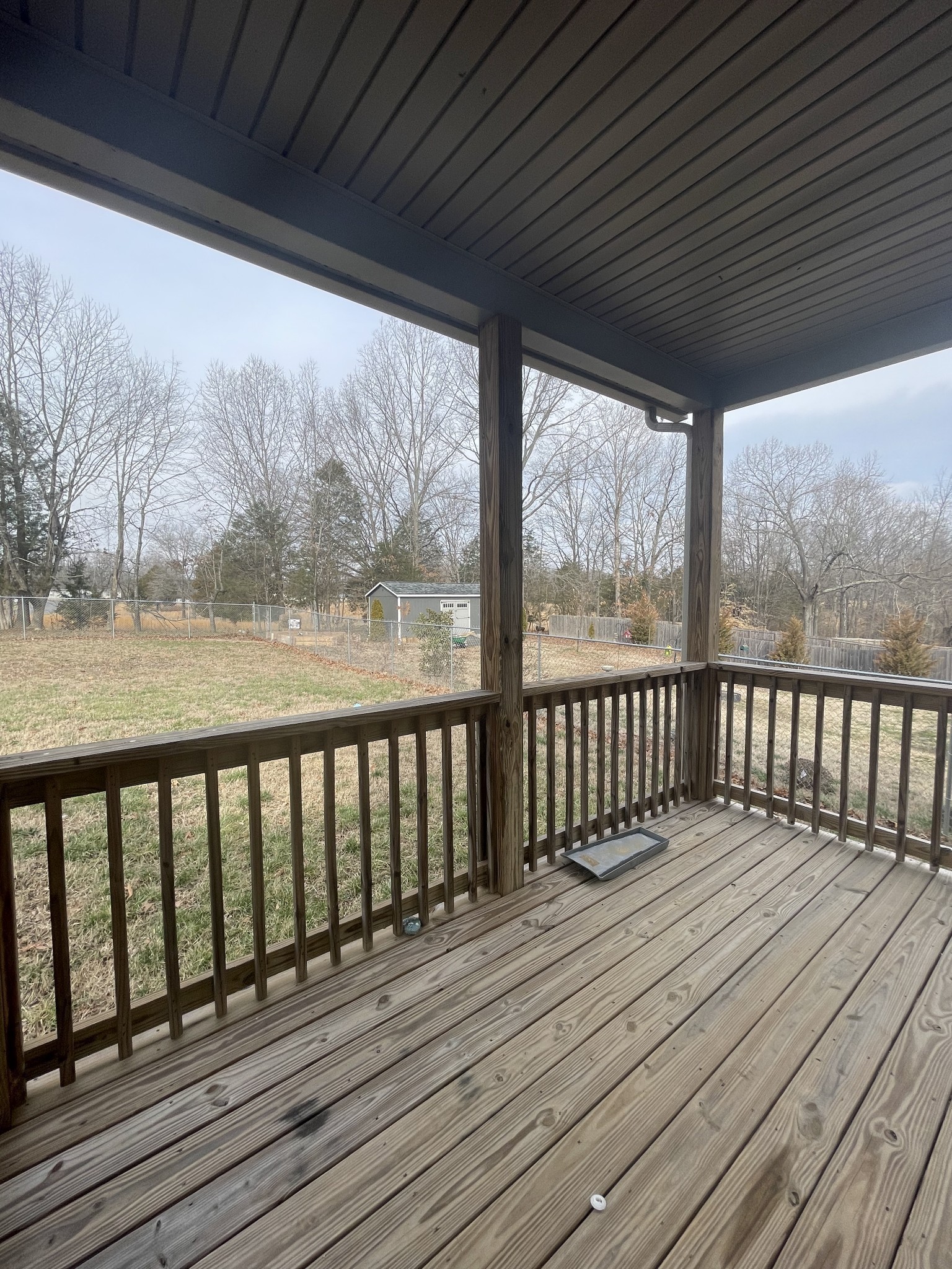 1501 Trainer Road Clarksville, TN 37042 - Photo 18 of 19 a balcony with wooden floor