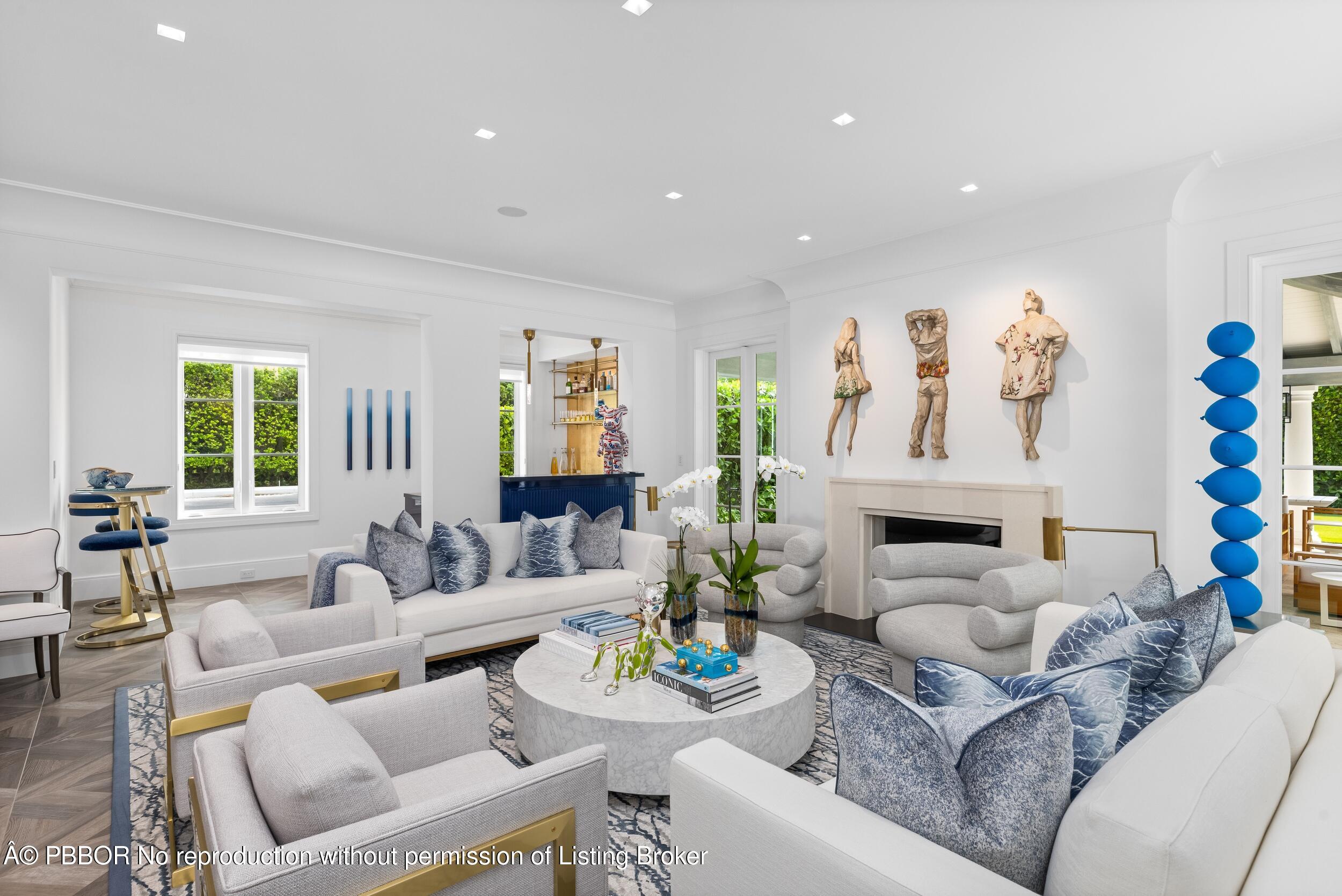 201 Banyan Road Palm Beach, FL 33480 - Photo 4 of 42 a living room with furniture and a large window