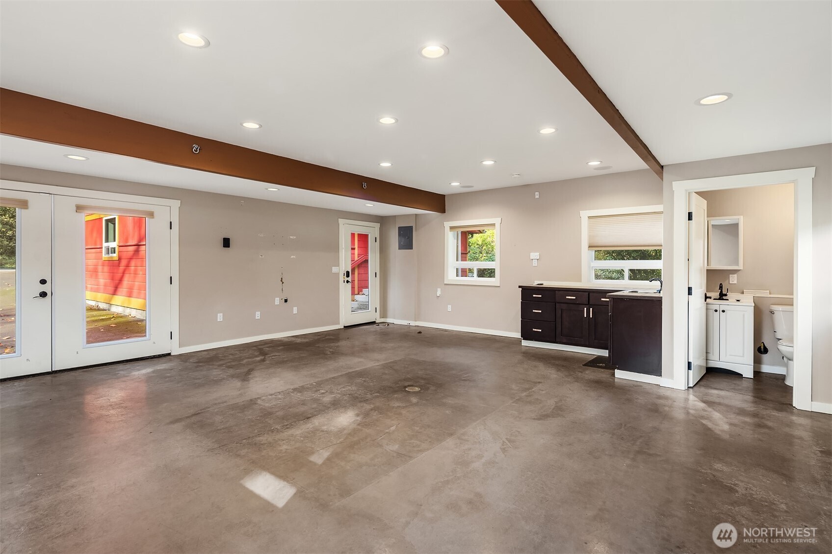 19007 Yew Way Snohomish, WA 98296 - Photo 26 of 27 a view of kitchen and hall with furniture